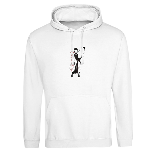 Kateria Premium Hoodie – Arctic White