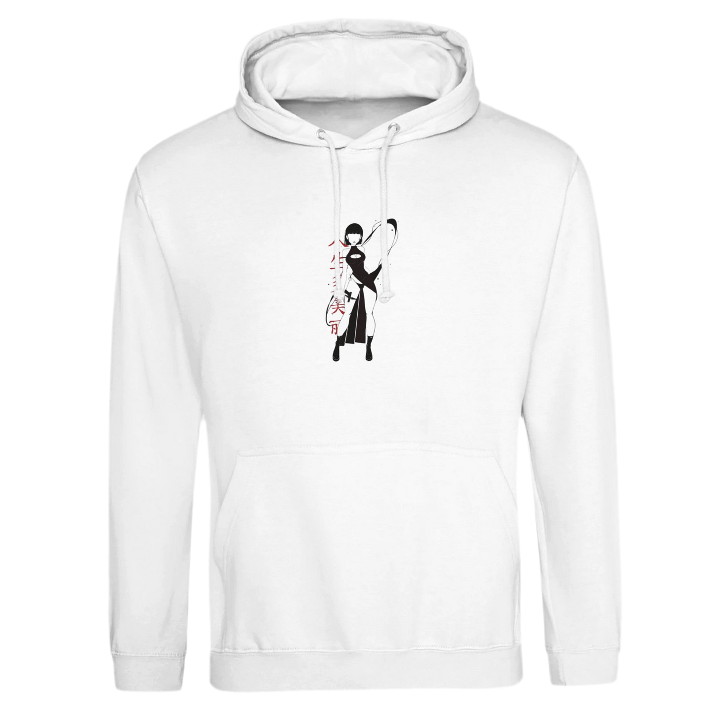 Kateria Premium Hoodie – Arctic White