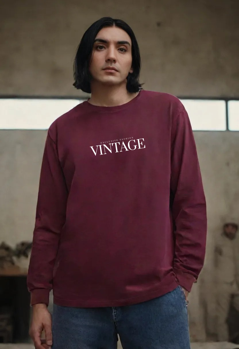 VINTAGE ESTUDIOS / CLASSIC LONGSLEEVE T-SHIRT